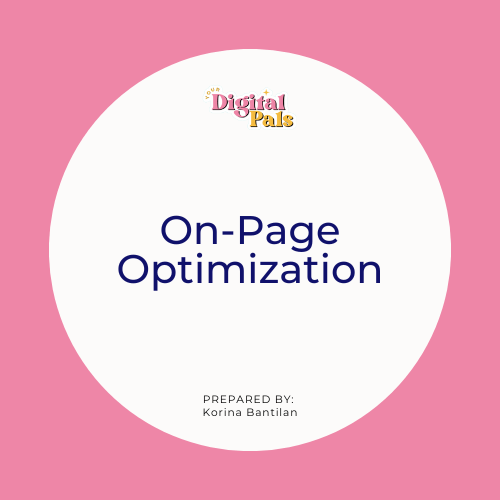 On-Page Optimization